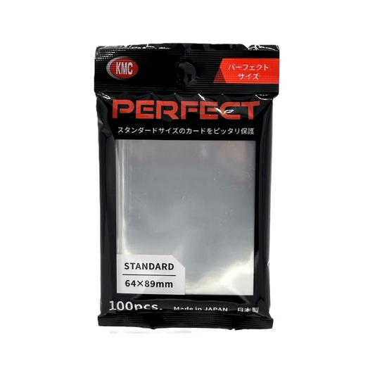 KMC Standard Sleeves - Perfect Size (100 Sleeves)