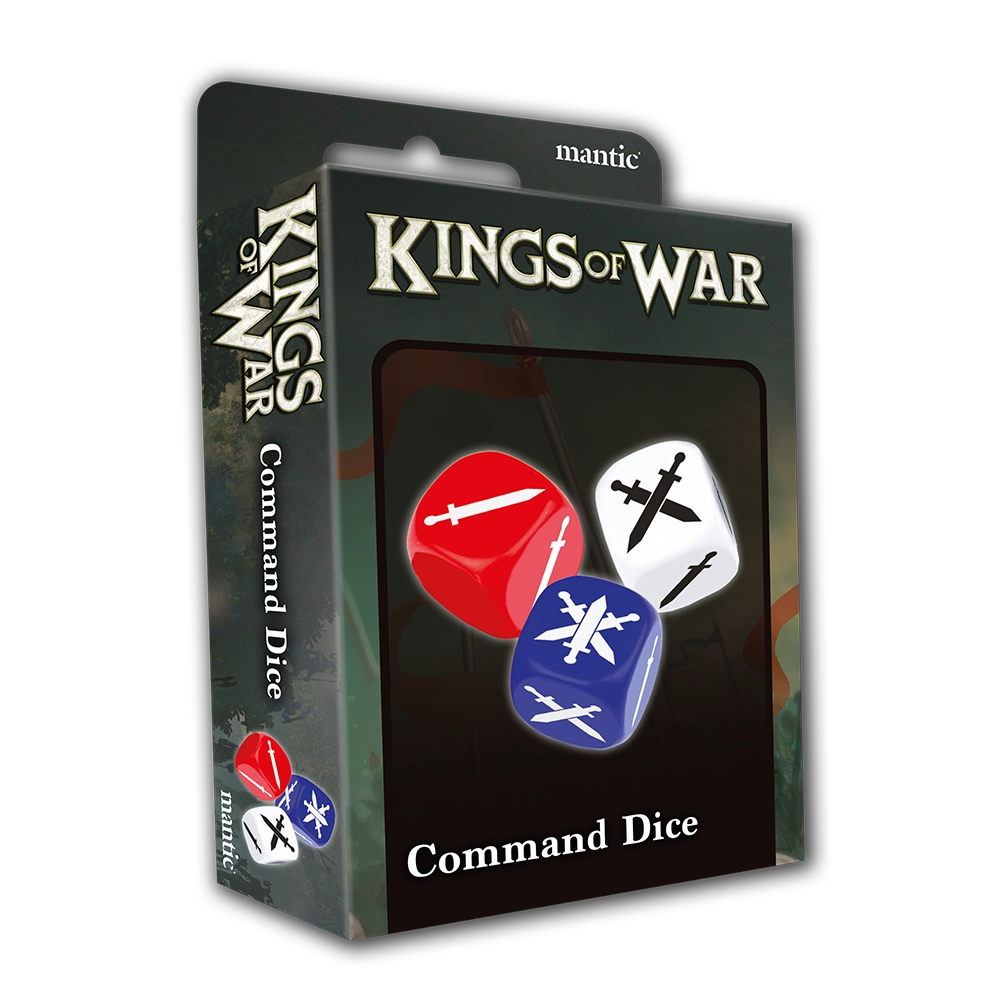 KoW Kings of War Command Dice