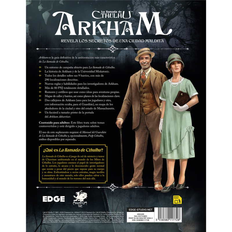 [PREPEDIDO] La llamada de Cthulhu - Arkham