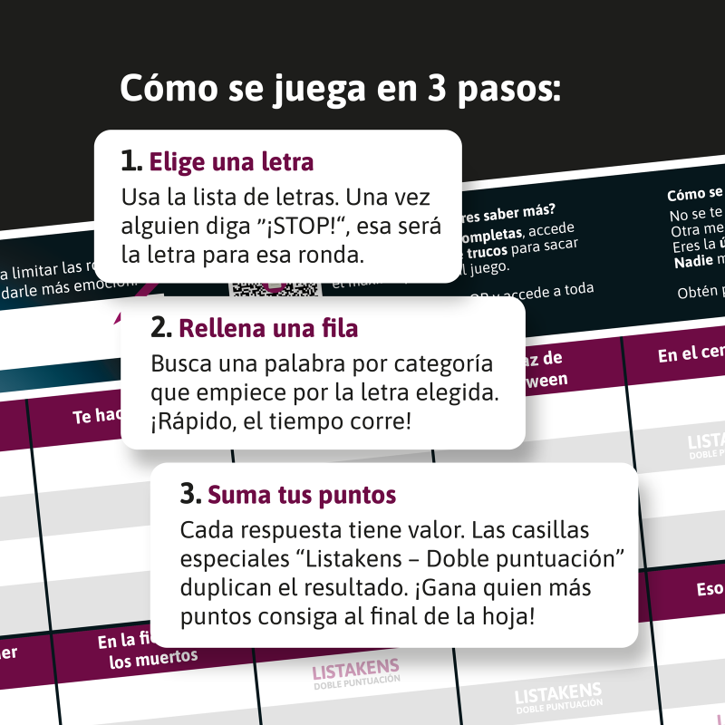 Listos, Listas y Listakens - Terror