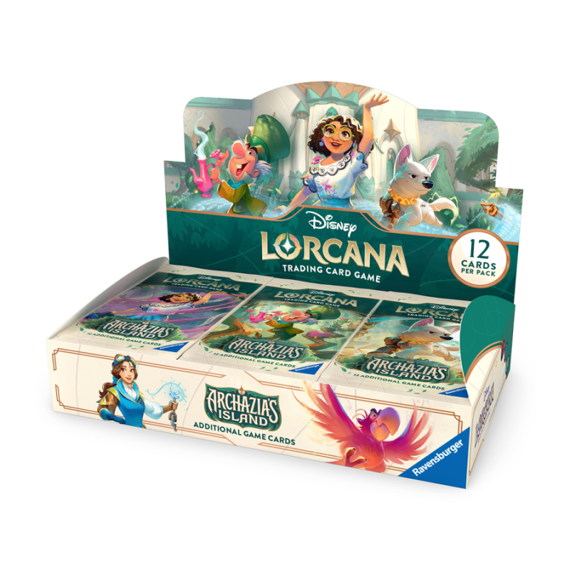 [PREPEDIDO] Disney Lorcana - Archazia’s Island - Caja de sobres (24 packs) (Inglés)