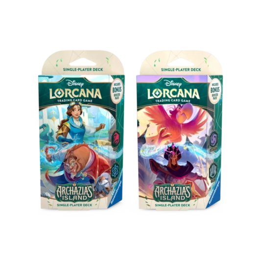 [PREPEDIDO] Disney Lorcana - Archazia’s Island - Mazos de Inicio (Inglés)