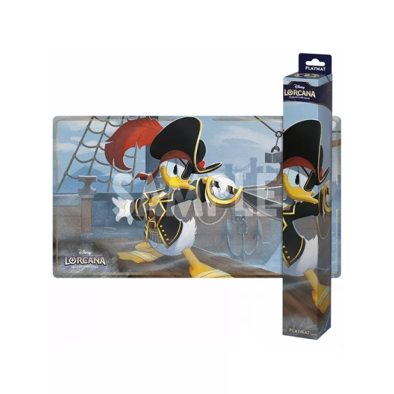 Disney Lorcana - Azurite Sea - Donald Duck Buccaneer playmat