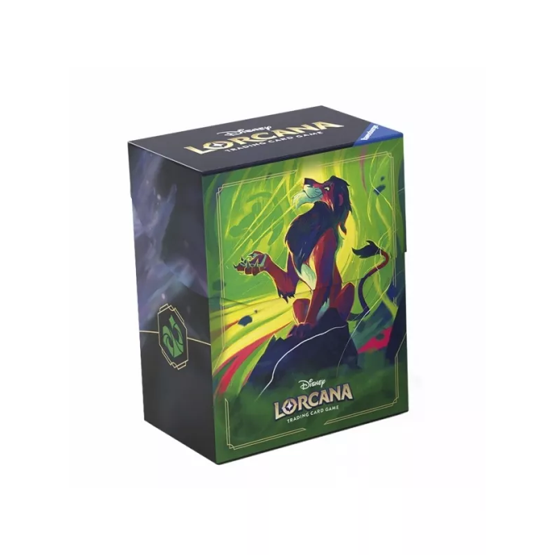 Disney Lorcana - Azurite Sea - Scar Vengeful Lion Deck Box