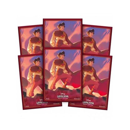 Disney Lorcana - Shimmering Skies - Fundas Aladdin