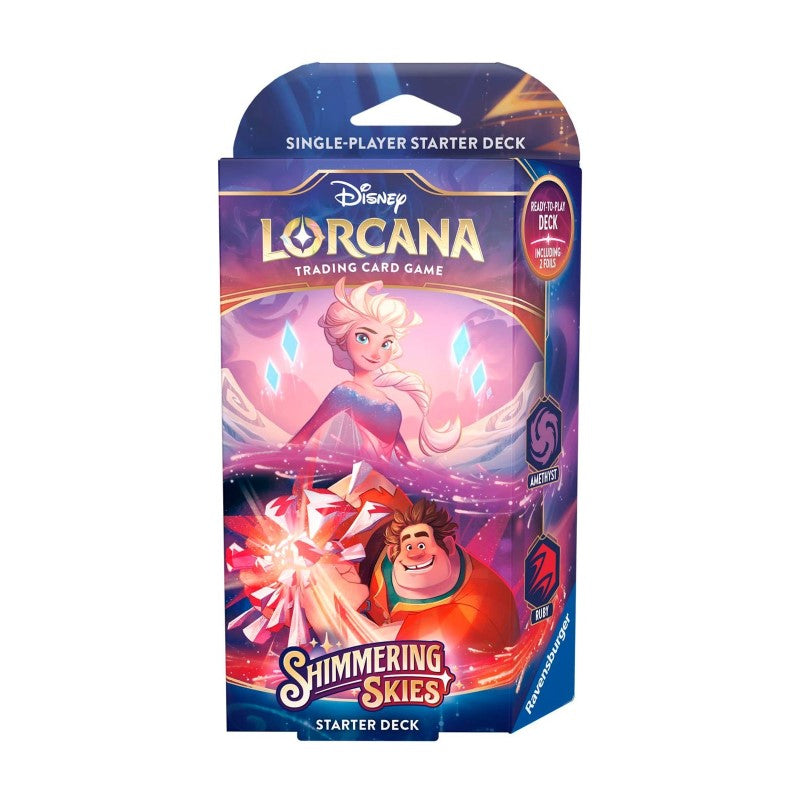 Disney Lorcana - Shimmering Skies - Mazos de Inicio (Inglés)