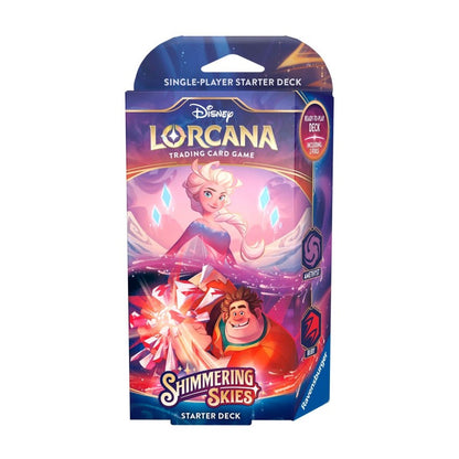 Disney Lorcana - Shimmering Skies - Mazos de Inicio (Inglés)