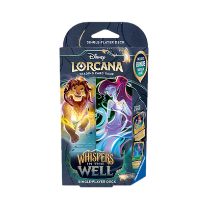 Disney Lorcana - Whispers in the Well - Mazos de Inicio (Inglés)