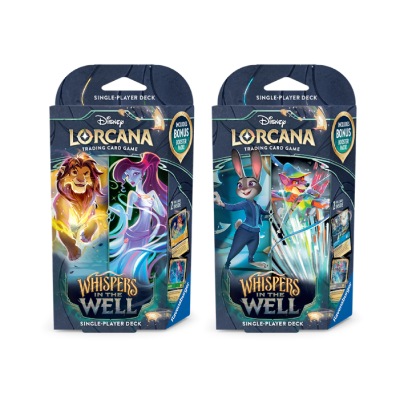 Disney Lorcana - Whispers in the Well - Mazos de Inicio (Inglés)