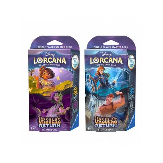 Disney Lorcana - Ursula's Return - Mazos de Inicio (Inglés)
