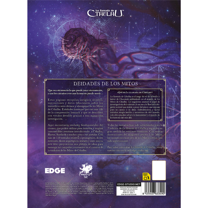 La llamada de Cthulhu - Malleus Monstrorum: Deidades de los mitos