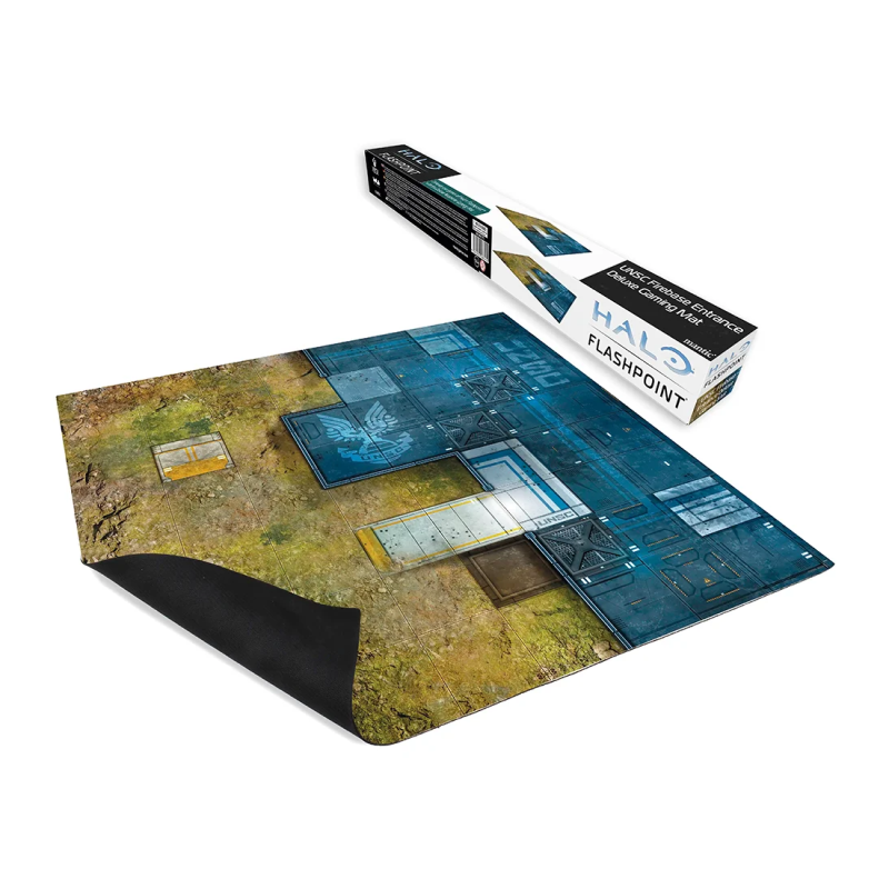 [PREPEDIDO] Halo: Flashpoint - UNSC Firebase Entrance Deluxe Gaming Mat