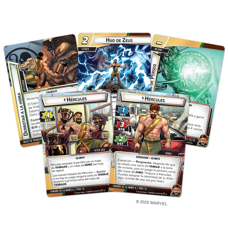[PREPEDIDO] Marvel Champions: Hércules - Pack de Héroe