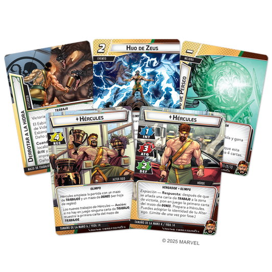 [PREPEDIDO] Marvel Champions: Hércules - Pack de Héroe