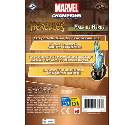[PREPEDIDO] Marvel Champions: Hércules - Pack de Héroe