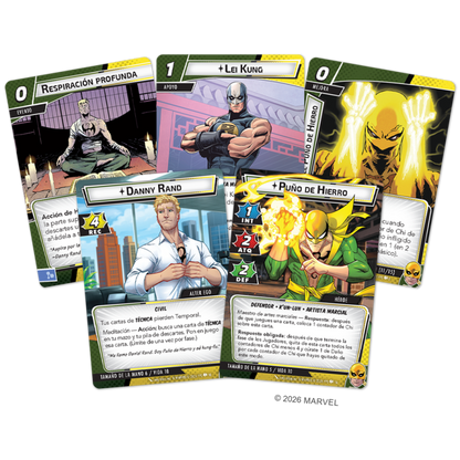[PREPEDIDO] Marvel Champions: Iron Fist - Pack de Héroe