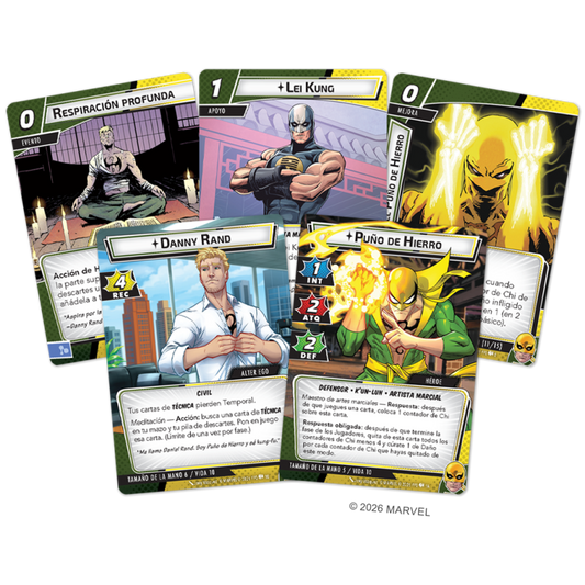 [PREPEDIDO] Marvel Champions: Iron Fist - Pack de Héroe