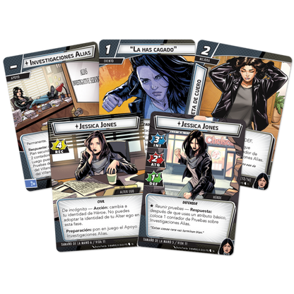 [PREPEDIDO] Marvel Champions: Jessica Jones - Pack de Héroe