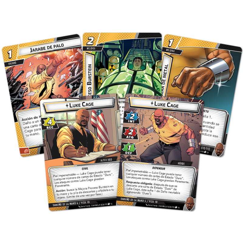 [PREPEDIDO] Marvel Champions: Luke Cage - Pack de Héroe