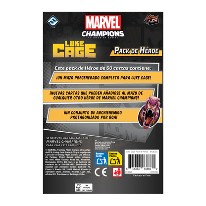 [PREPEDIDO] Marvel Champions: Luke Cage - Pack de Héroe