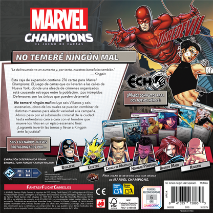 [PREPEDIDO] Marvel Champions: No temeré ningún mal - Pack de Escenario