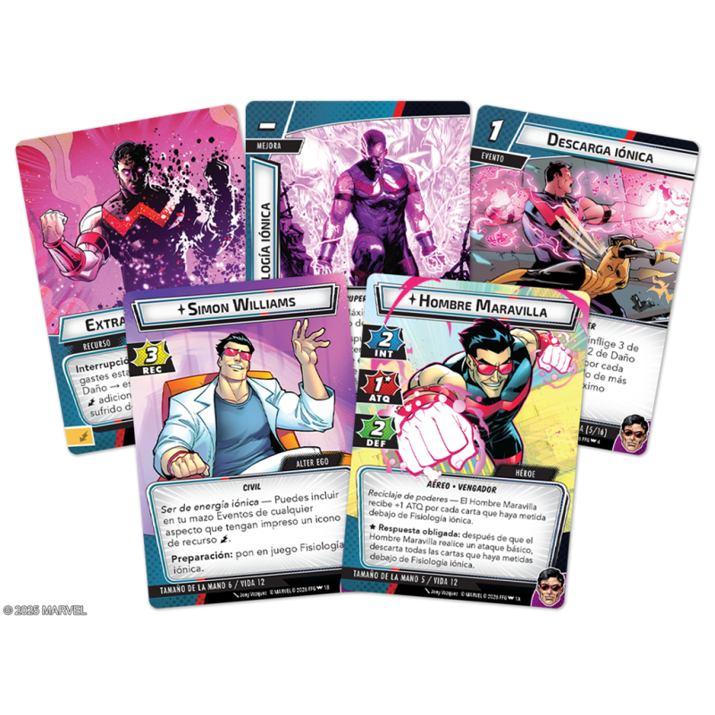 [PREPEDIDO] Marvel Champions: Wonder Man - Pack de Héroe