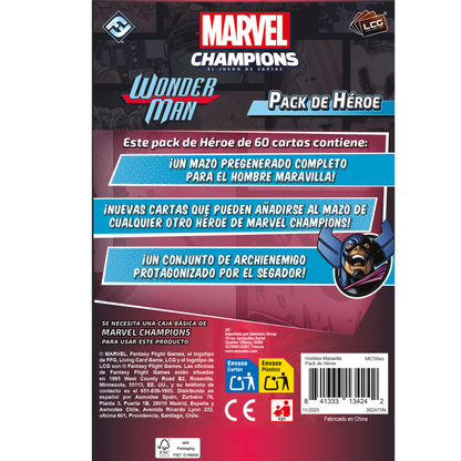 [PREPEDIDO] Marvel Champions: Wonder Man - Pack de Héroe