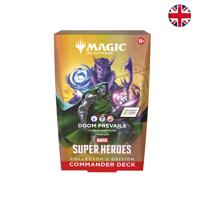 [PREPEDIDO] Marvel Super Heroes - Mazos de Commander Edición Coleccionista (Inglés)