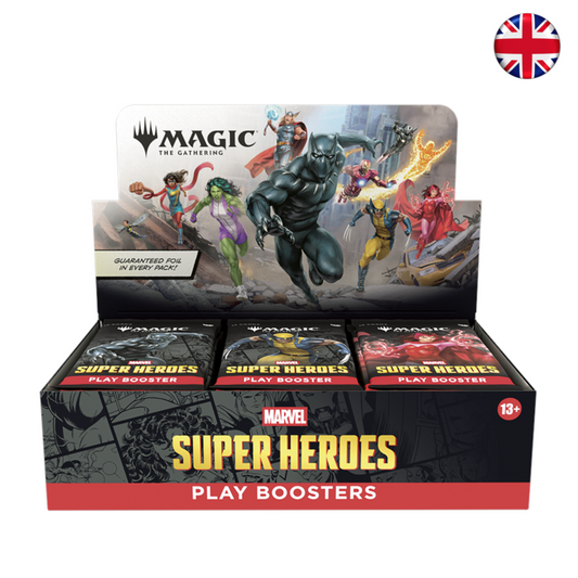 [PREPEDIDO] Marvel Super Heroes - Caja de sobres de juego (Inglés)