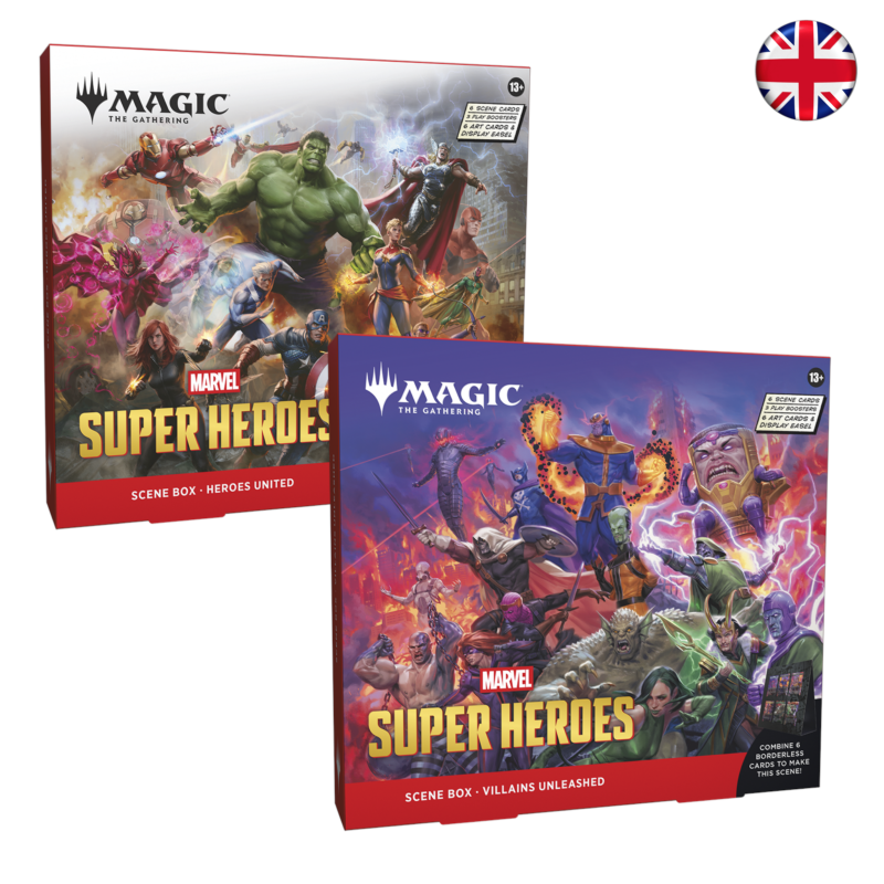 [PREEPDIDO] Marvel Super Heroes -  Caja de escena (Inglés)