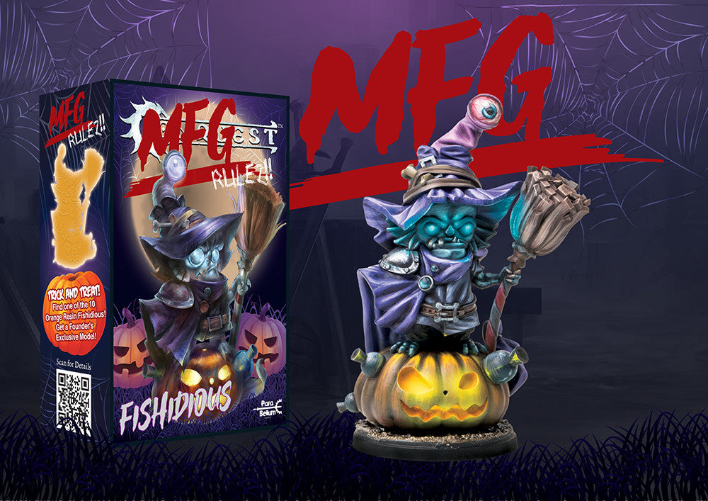 Murderous Fish Gnome - Fishidious, a Halloween Exclusive