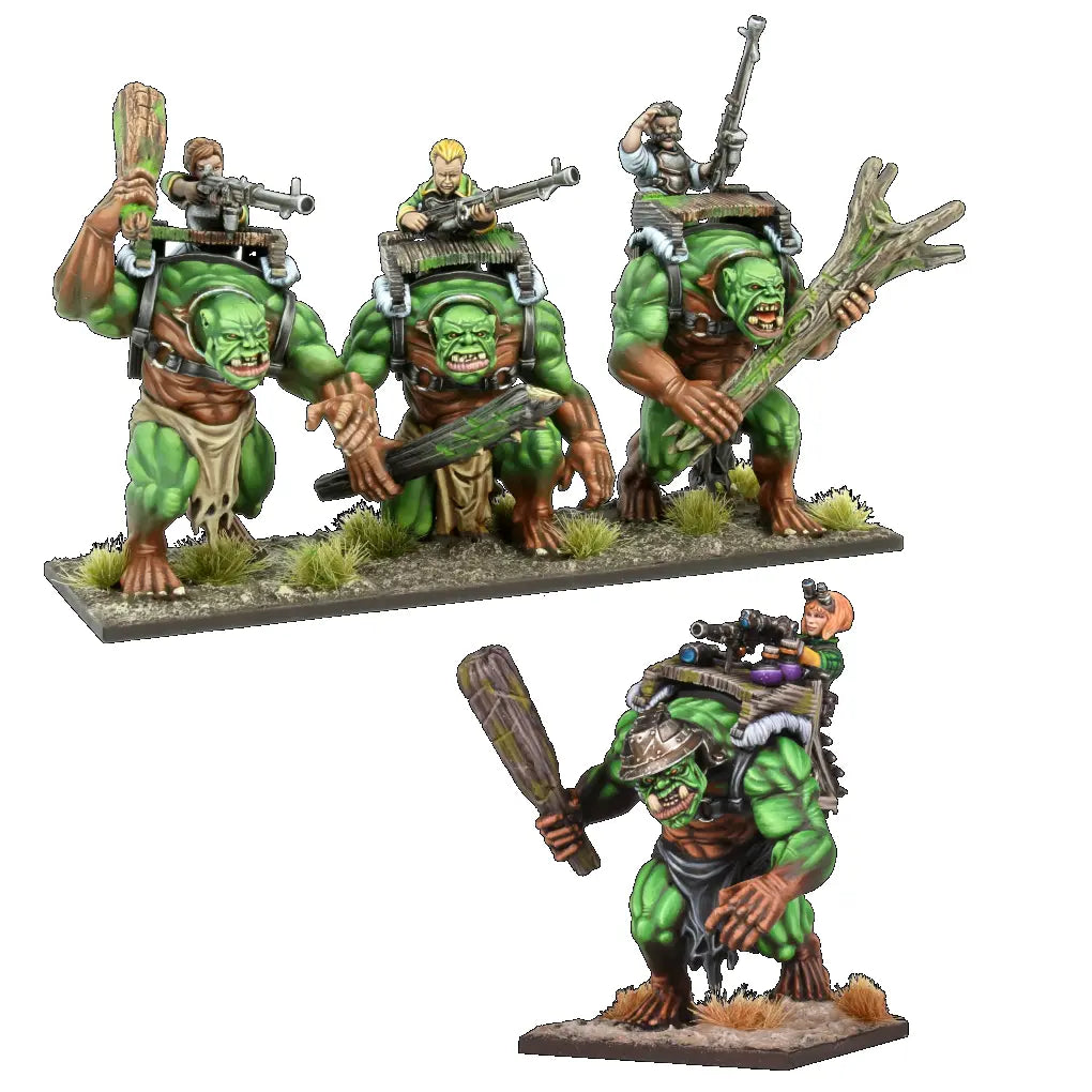 KoW Halfling: Forest Troll Gunners