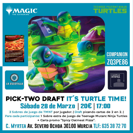 [EVENTO] Magic presents: It´s Turtle Time!