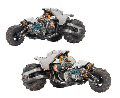 Necromunda: Ironhead Squat Svenotar Scout Trikes