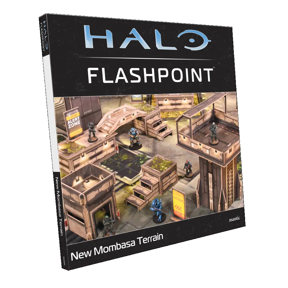 Halo Flashpoint: New Mombasa Terrain Mantic Games, ODST