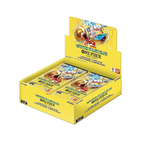 One Piece Card Game - Adventure on Kami’s Island Booster Box (OP15-EB04) (24 Packs)