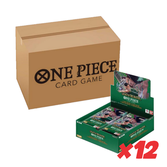 [PREPEDIDO] One Piece Card Game - Legacy of the Master Complete Case (OP12) (12 boosters boxes)