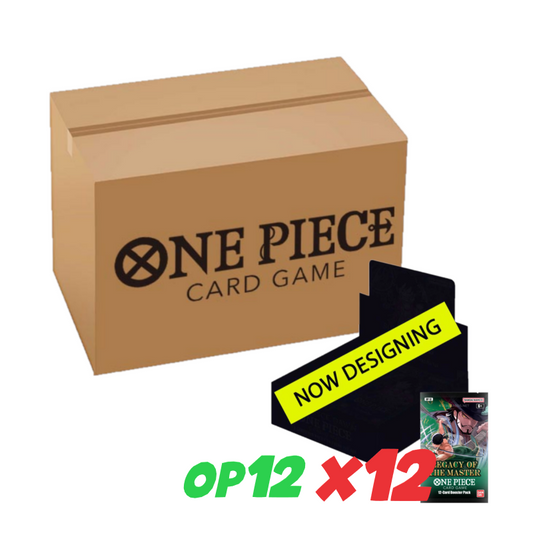 [PREPEDIDO] One Piece Card Game - Legacy of the Master Complete Case (OP12) (12 boosters boxes)