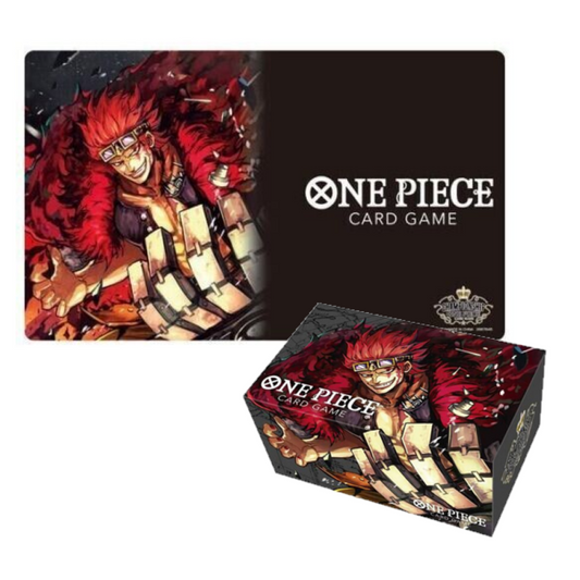 [PREPEDIDO] One Piece Card Game - Playmat and Storage Box Set -  Eustass ‘Captain’ Kid