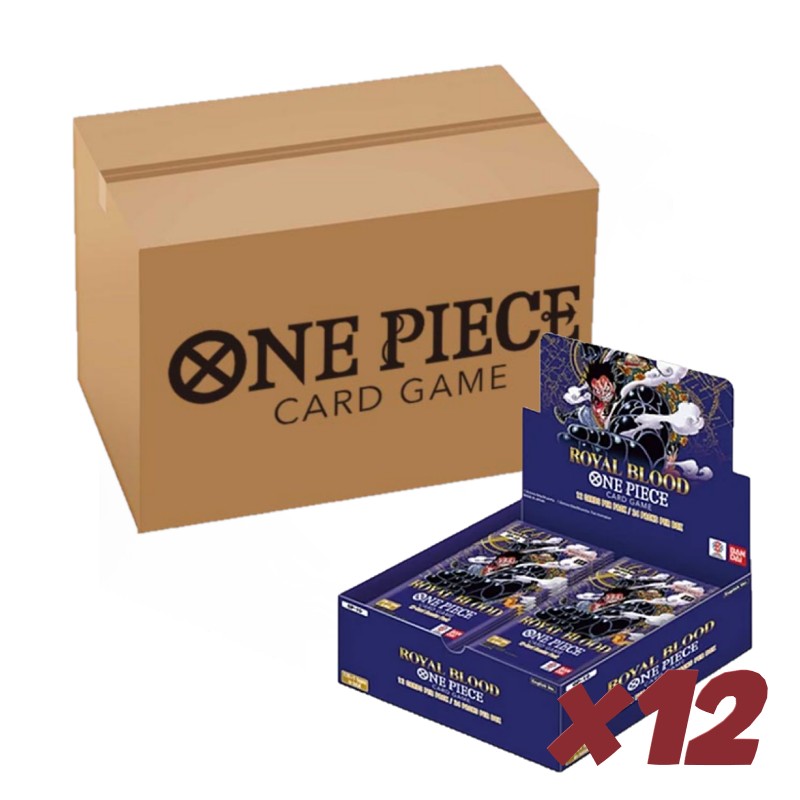 [PREPEDIDO] One Piece Card Game - Royal Blood Complete Case (OP10) (12 boosters boxes)