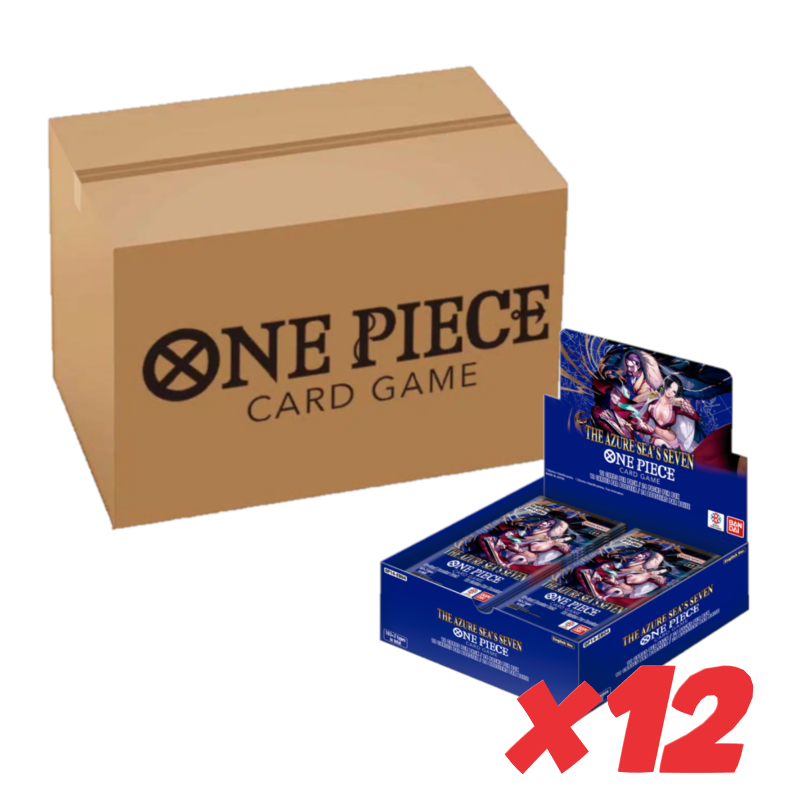 [PREPEDIDO] One Piece Card Game - The Azure Sea´s Seven Complete Case (OP14) (12 boosters boxes)