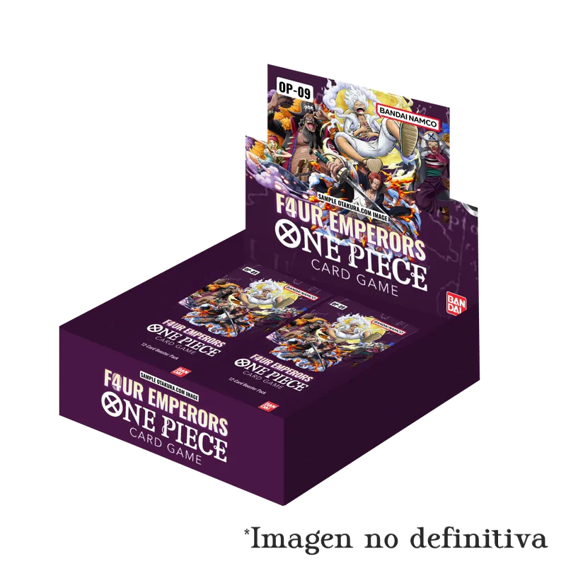 [PREPEDIDO] One Piece Card Game - Emperors in the New World (OP09) (24 Packs)