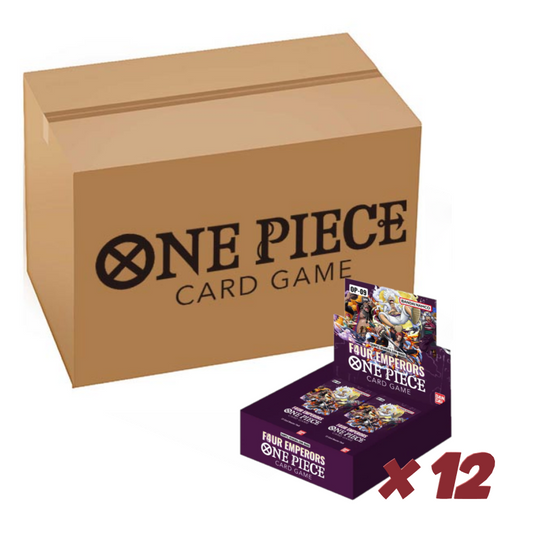 [PREPEDIDO] One Piece Card Game - The Four Emperors Complete Case (OP09) (12 boosters boxes)