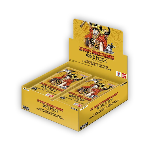 One Piece Card Game - The World’s Strongest Warriors Booster Box (OP17) (24 Packs)