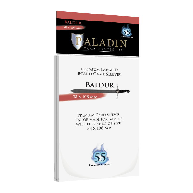 Paladin Sleeves - Baldur (58 × 108 mm)  (55 Sleeves)