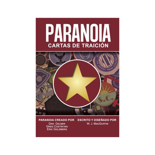Paranoia: Cartas de Traición