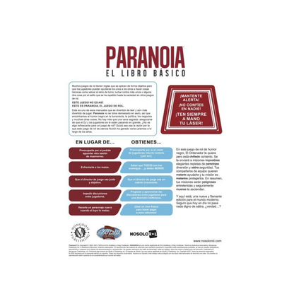 Paranoia: El Libro Básico