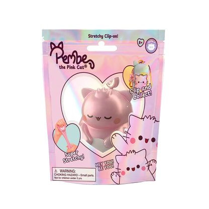 Pembe the Pink Cat - Llavero Squishy Friends