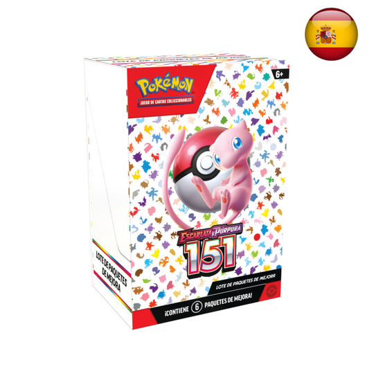 Pokémon TCG - Escarlata y Púrpura: 151 Pack de sobres (Español)