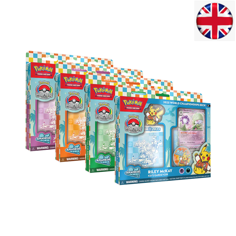 Pokémon TCG - World Championships Decks 2025 (Inglés)